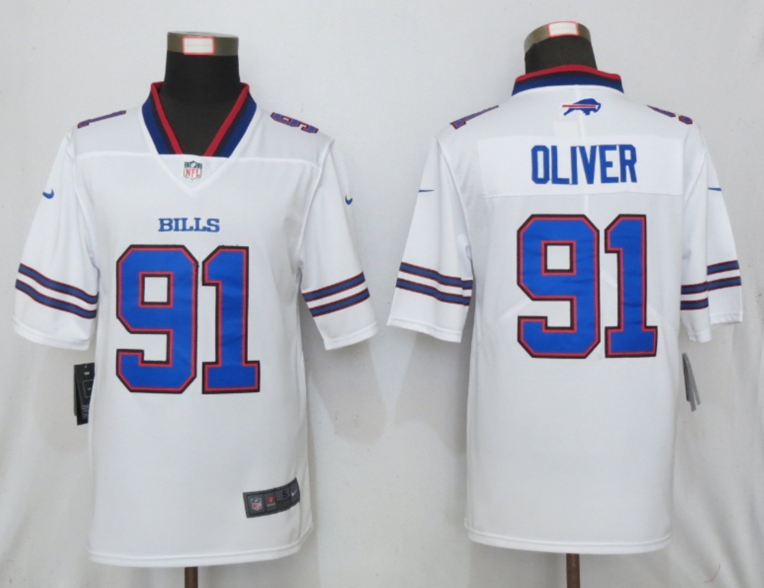 Men Buffalo Bills #91 Oliver White Nike Vapor Untouchable Limited Playe NFL Jerseys->women nfl jersey->Women Jersey